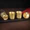 Wealth Attracting Brass Tea Cup Home Decor Ornament 1