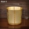 Wealth Attracting Brass Tea Cup Home Decor Ornament 7
