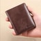 Vintage RFID Leather Money Clip Wallet For Men 4