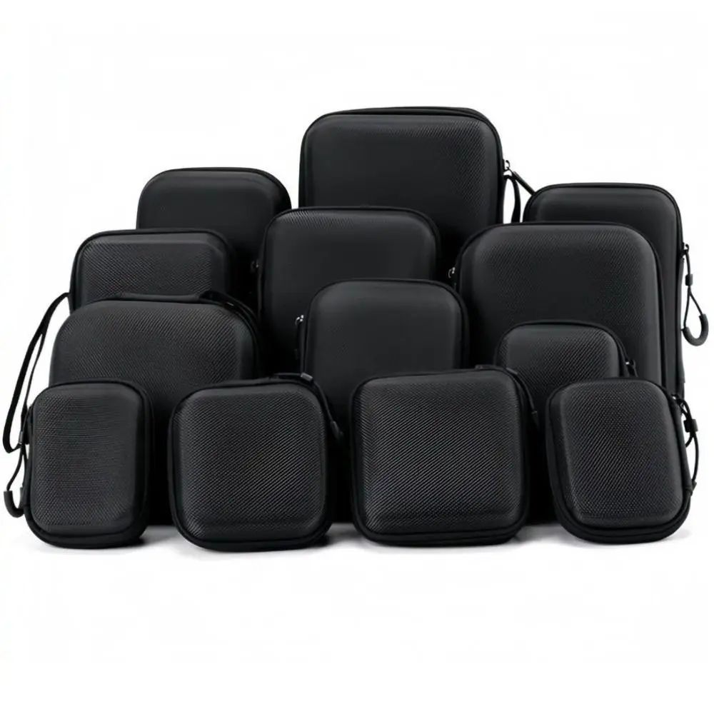 Portable EVA Hard Shell Earphone Storage Case 2