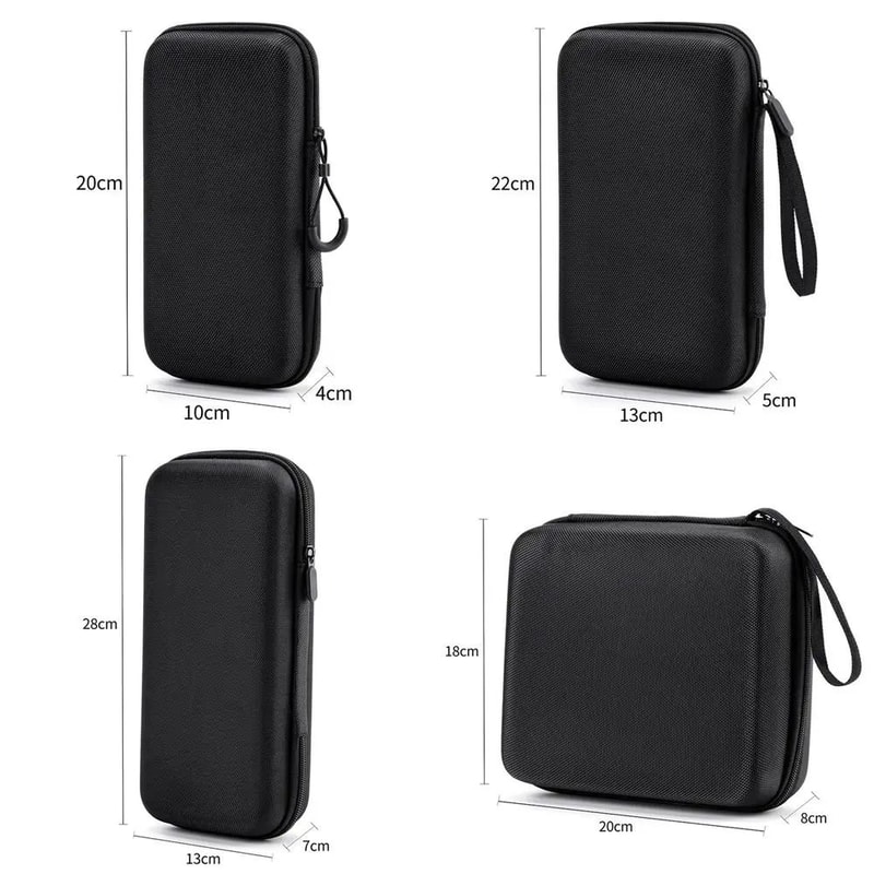 Portable EVA Hard Shell Earphone Storage Case 5