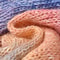 Rainbow Gradient Cotton Blend Crochet Yarn 1