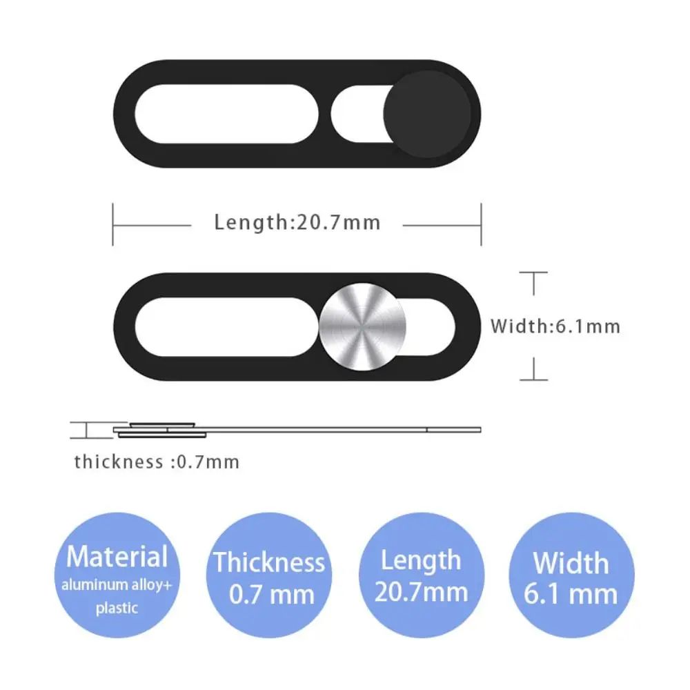 PrivacyShield Metal Webcam Cover Slider 4