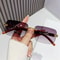 EdgeLux Rimless Retro Sunglasses 1
