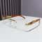 EdgeLux Rimless Retro Sunglasses 6