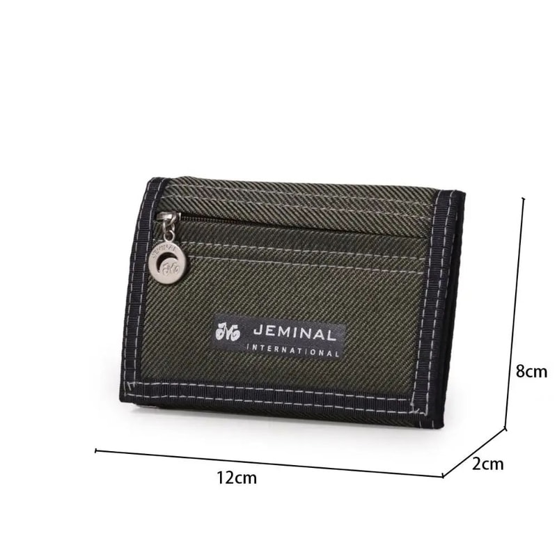 UrbanFold Canvas Trifold Wallet 5