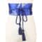 Japanese Floral Satin Waist Belt For Women 7
