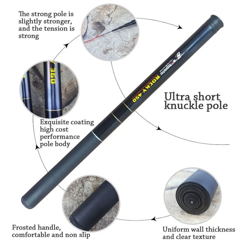 Ultralight Telescopic Fishing Rod For Travel And Lake Fishing 5