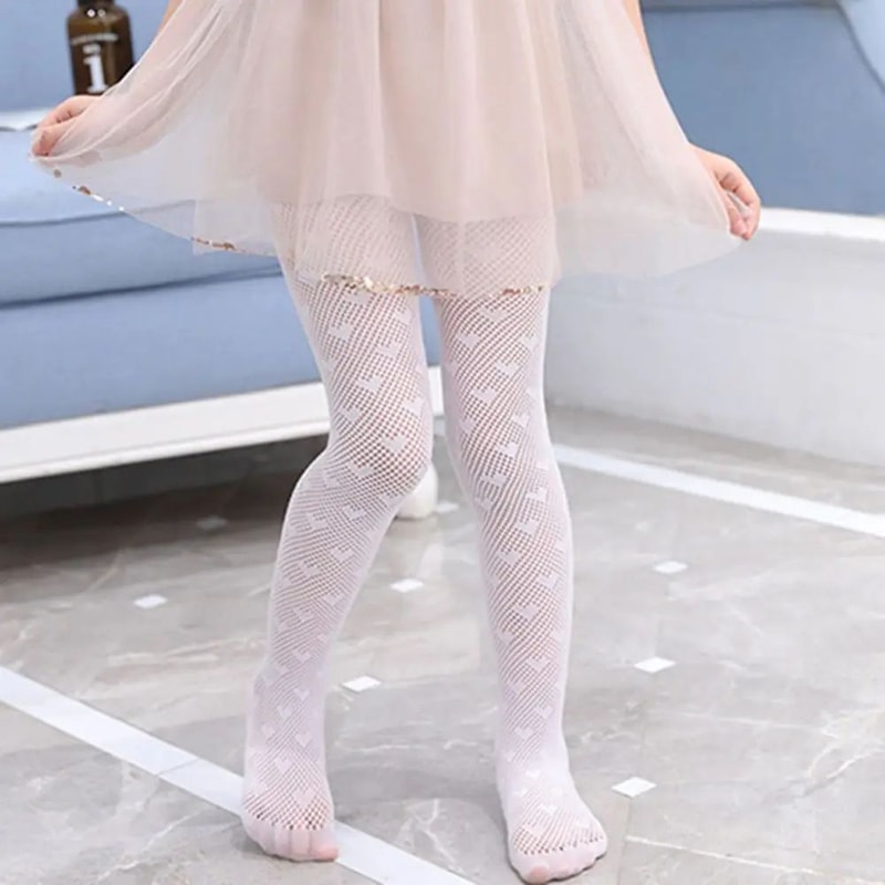 Soft Mesh Princess Tights For Baby Girls 2