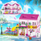 Summer Holiday Villa Castle Building Block Set 1