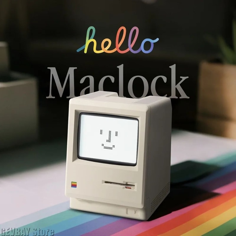 Retro Desktop Alarm Clock 1