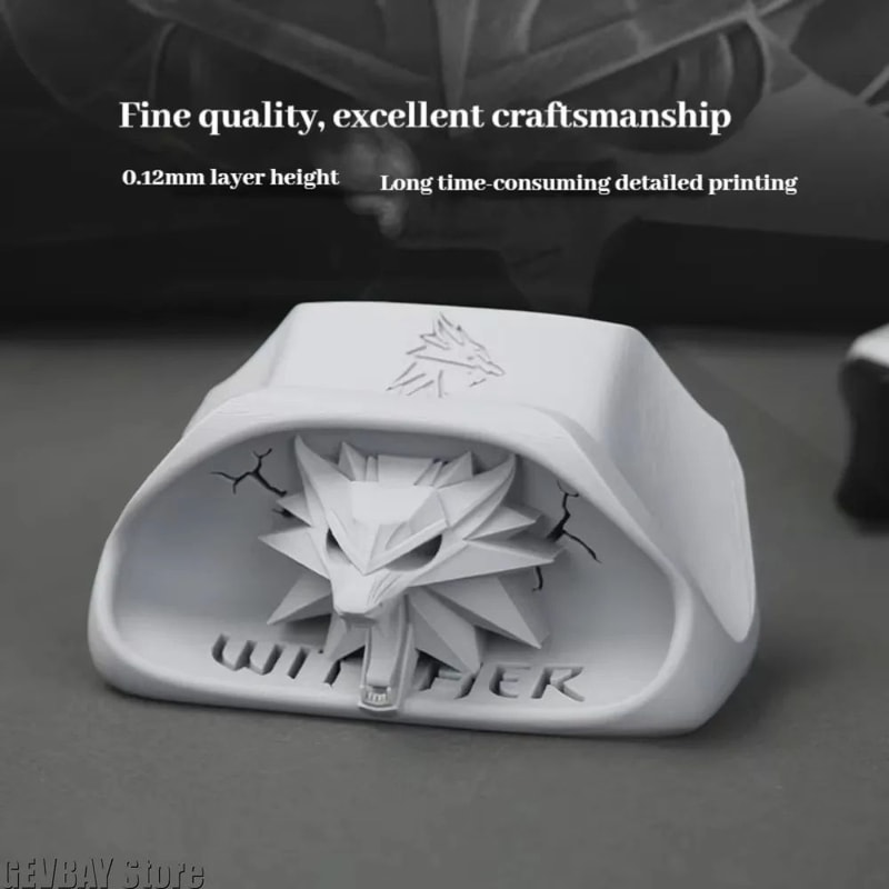 Wizard Wolf Head Xbox Controller Stand 1