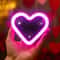 Heart Shape LED Ambient Car Light 0
