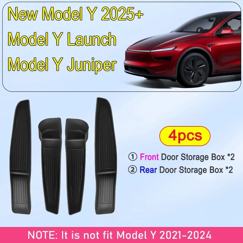 Tesla Door Side Storage Organizer Tray 8