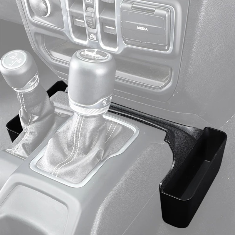 Jeep Wrangler Gear Shift Storage Organizer Tray 3