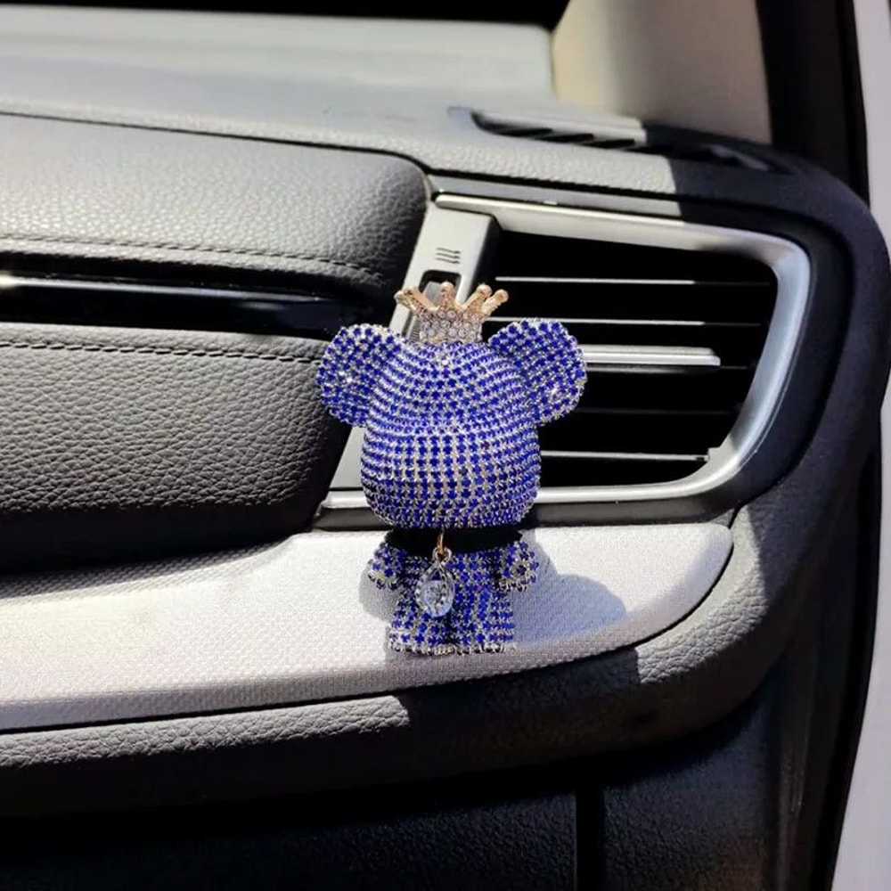 Cute Crown Bear Car Air Freshener Vent Clip 18