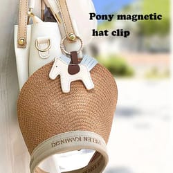 magnetic hat clip travel bag accessory holder