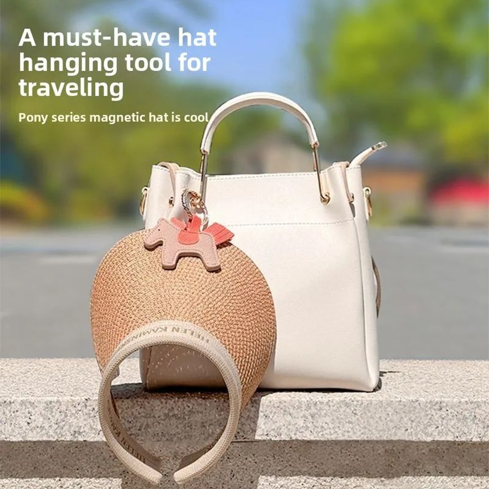 Magnetic Hat Clip Travel Bag Accessory Holder 1