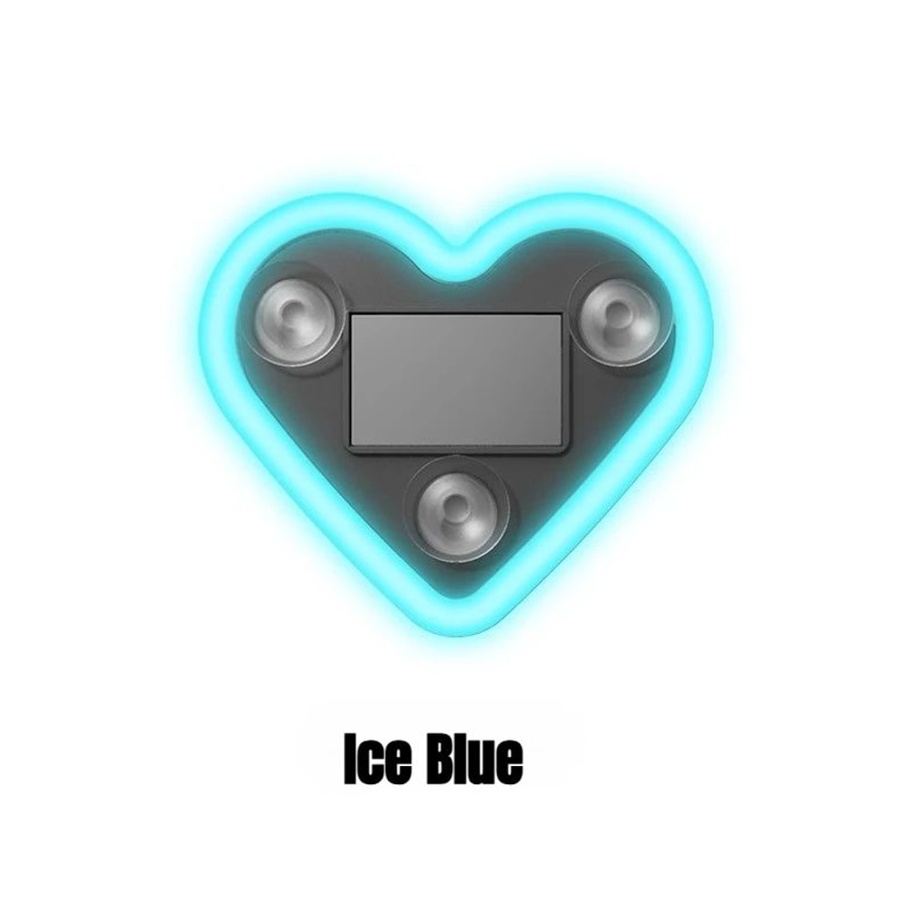 Solar Heart LED Car Window Decoration Light 7