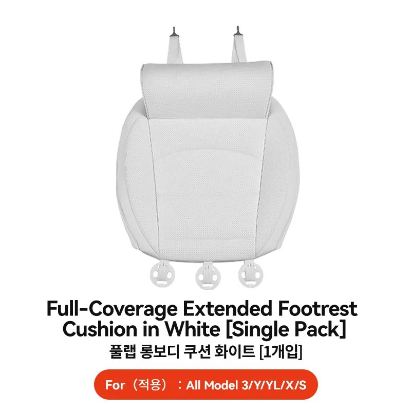 Tesla Memory Foam Leg Support Seat Extender Cushion 8