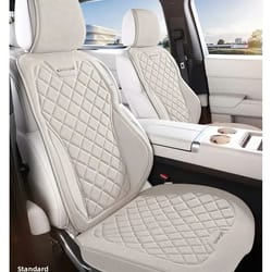 luxury linen car seat cover set