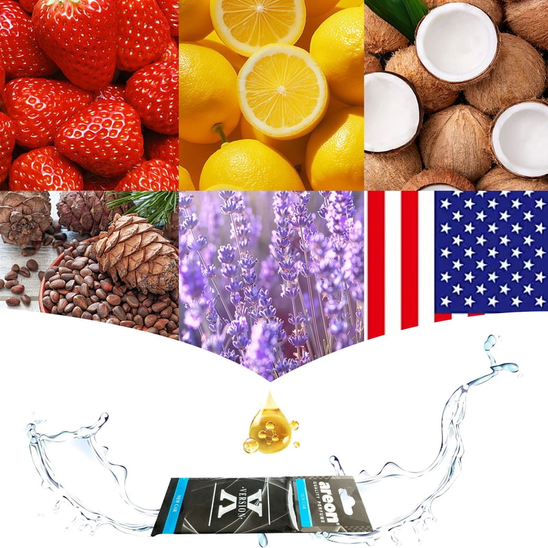 Natural Tea Scent Car Hanging Air Freshener 5