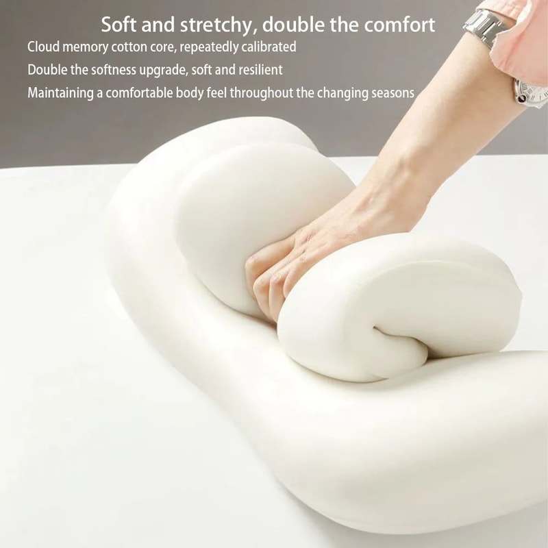 Universal Car Lumbar Support And Neck Pillow Set 4