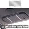 Rechargeable LED Car Makeup Mirror With Touch Light 0
