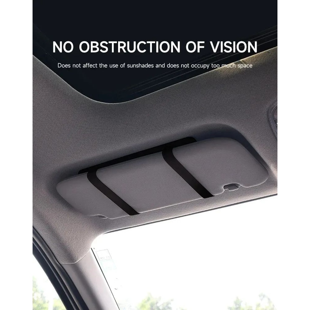 Rechargeable LED Car Makeup Mirror With Touch Light 3
