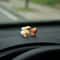 Cute Capybara Dashboard Ornament With Duck Figurine 2
