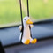 Cool Swing Duck Rearview Mirror Car Ornament 3