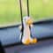 Cool Swing Duck Rearview Mirror Car Ornament 6