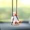 Cool Swing Duck Rearview Mirror Car Ornament 8