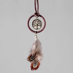 dream catcher car hanging ornament feather rearview mirror decor