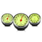 Luminous Car Clock Thermometer And Hygrometer Dashboard Decor 3