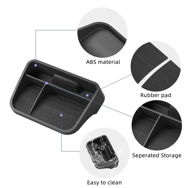 BYD Atto 3 Dashboard Tray Organizer And Display Screen Storage Box 3