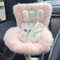 Cute Labubu Doll Car Seat Chair For Car Interior Decoration 0