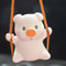 Cute Pink Swing Pig Car Mirror Hanging Decor 6