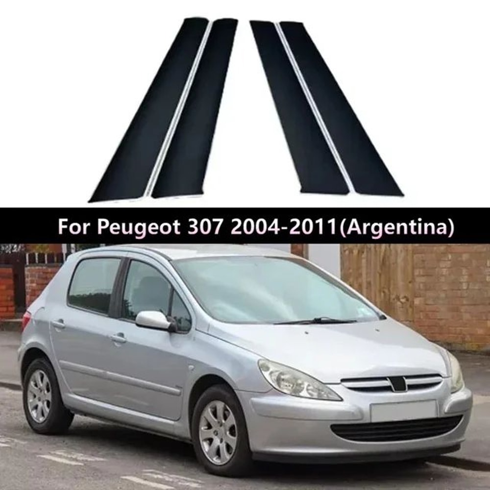 Peugeot And Citroen Window Pillar Trim Stickers 10
