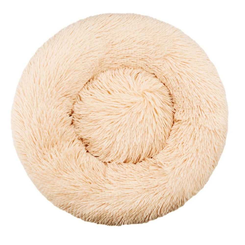 CloudNest Plush Round Pet Bed 10