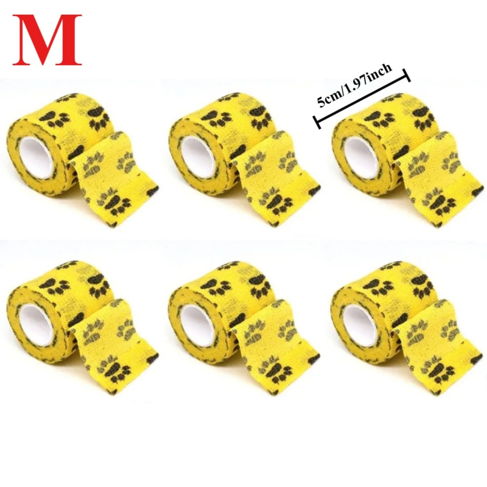 Protective Dog Paw Wrap Bandages For Outdoor Walking 16