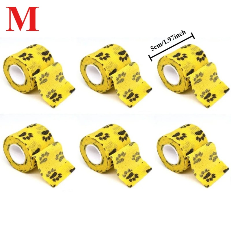 Protective Dog Paw Wrap Bandages For Outdoor Walking 16