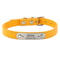 Personalized Leather Dog Collar With Engraved Name ID 9