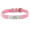 Personalized Leather Dog Collar With Engraved Name ID 16
