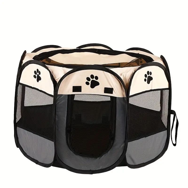 Foldable Waterproof Cat Playpen And Pet Maternity Tent 6
