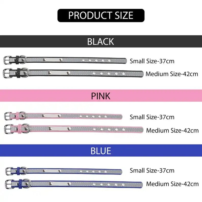 Personalized Engraved Leather Dog Collar For Small Medium And Large Dogs 2
