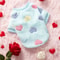 Cute Heart Print Flannel Dog Vest For Small And Medium Dogs 1