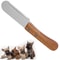 Professional Pet Stripping Knife Comb With Wooden Handle 0