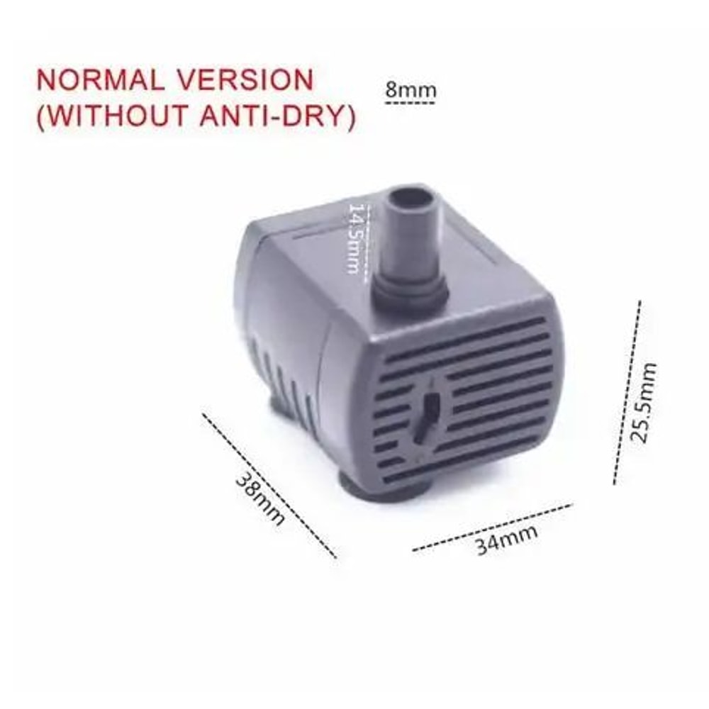 Replacement Water Pump For Pet Water Fountain With Anti Dry Protection 6