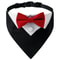 Formal Dog Bow Tie Collar Bandana For Weddings And Parties 7